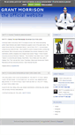 Mobile Screenshot of grant-morrison.com
