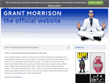 Tablet Screenshot of grant-morrison.com